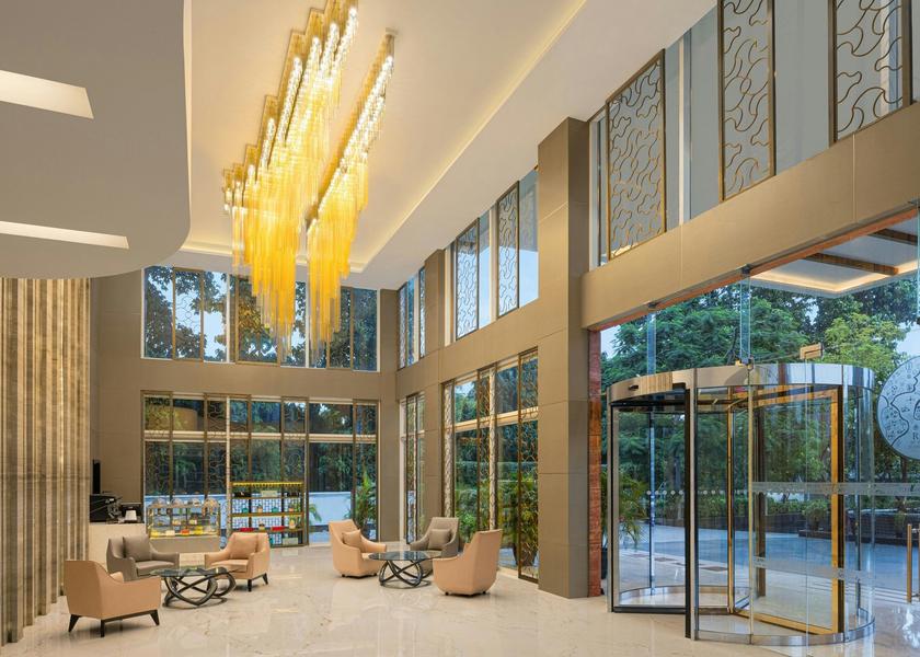 Uttar Pradesh Lucknow Lobby Area towards Reception