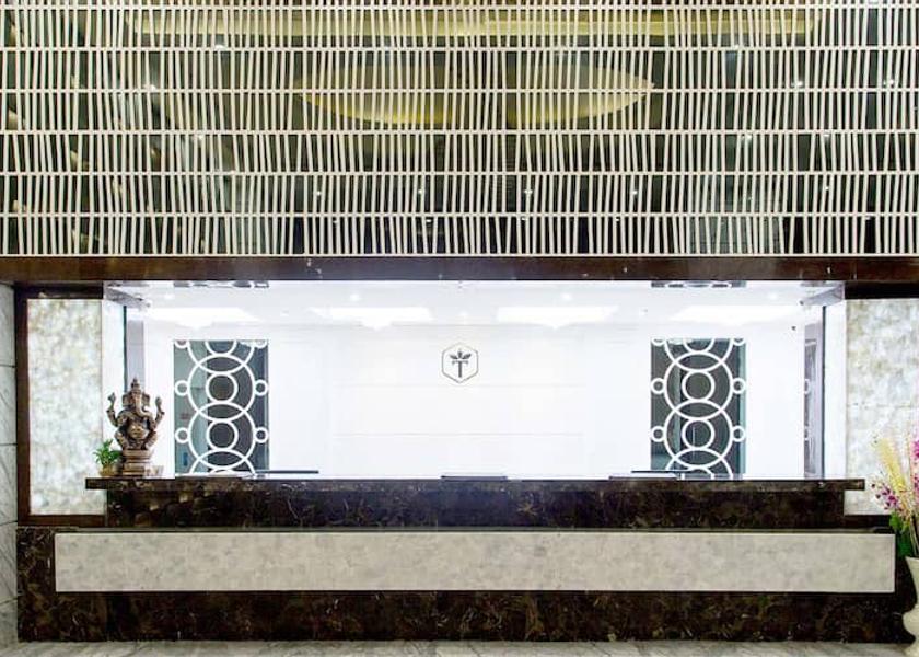 Chhattisgarh Raigarh hotel trinity grand lobby