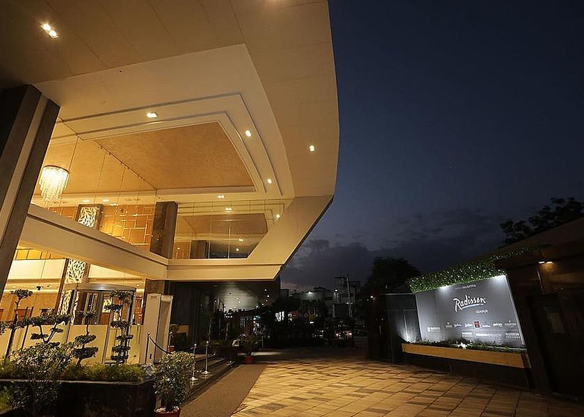 Rajasthan Udaipur Front of property - evening/night