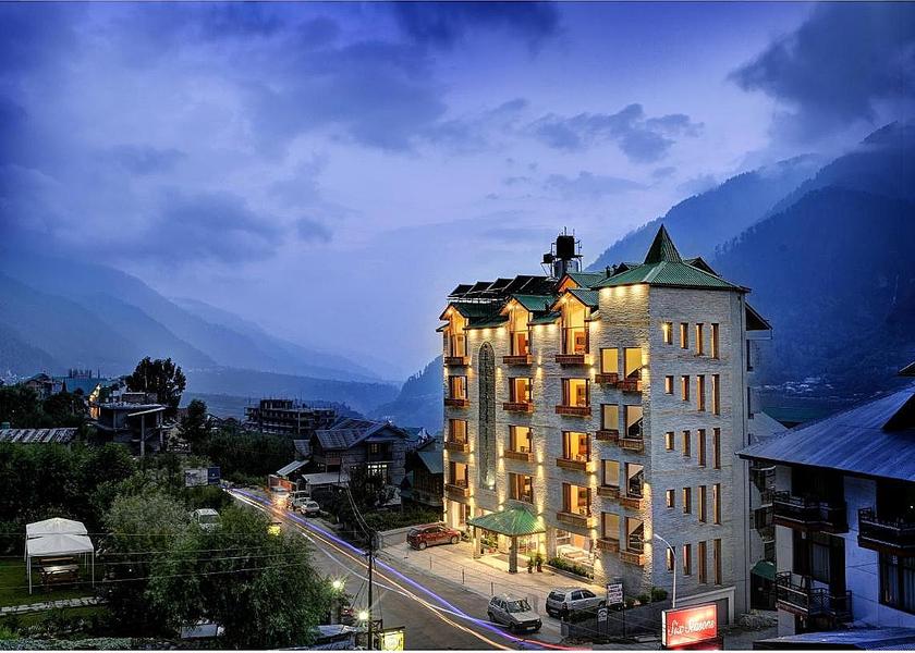 Himachal Pradesh Manali Aerial View