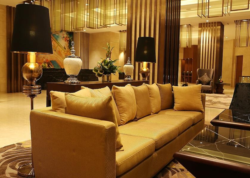 Delhi Delhi Lobby sitting area