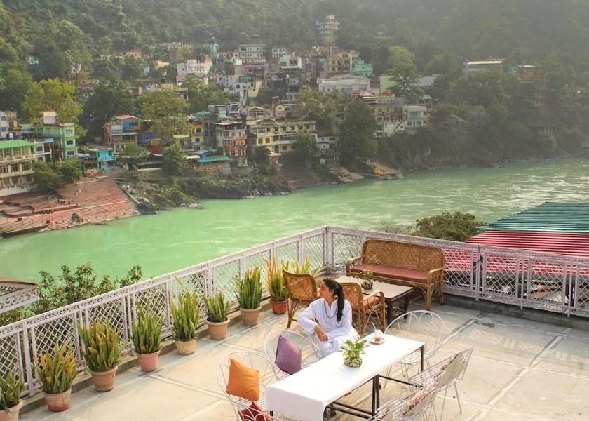 Uttarakhand Rishikesh Rooftop 