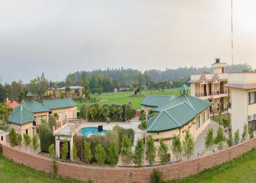 Uttarakhand Dhela Hotel View
