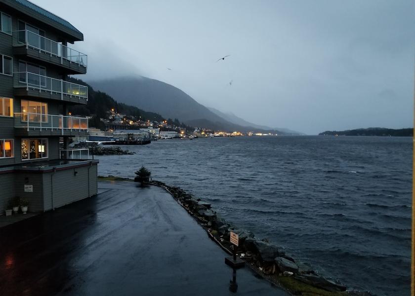 Alaska Ketchikan Beach/Ocean View
