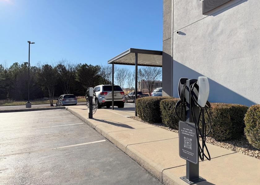 Alabama Athens Electric vehicle charging station