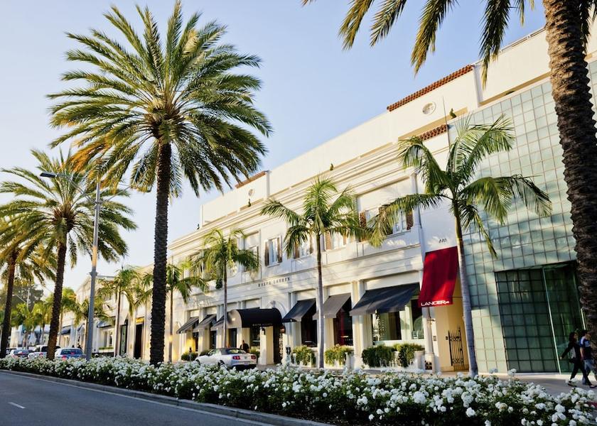 California Beverly Hills Shopping Arcade