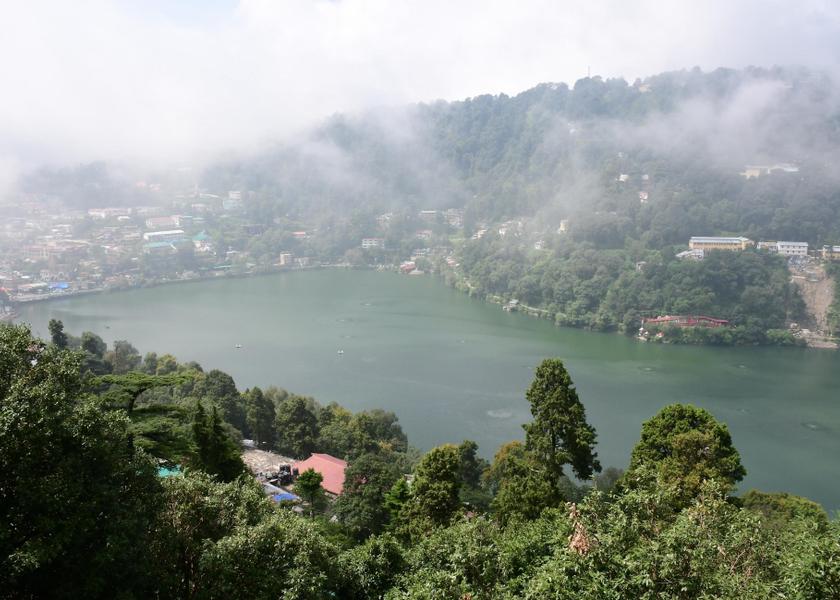 Uttarakhand Nainital Hotel View