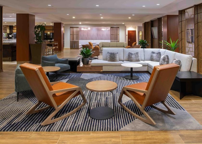 California Burlingame Lobby sitting area