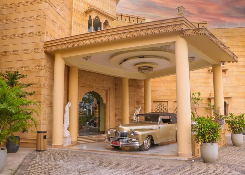 Madhya Pradesh Khajuraho Parking lot