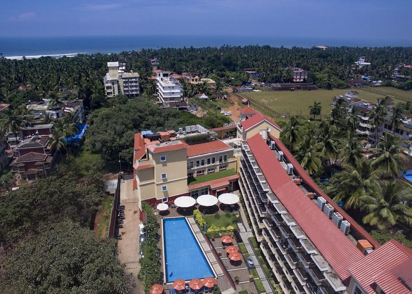 Goa Calangute Aerial View