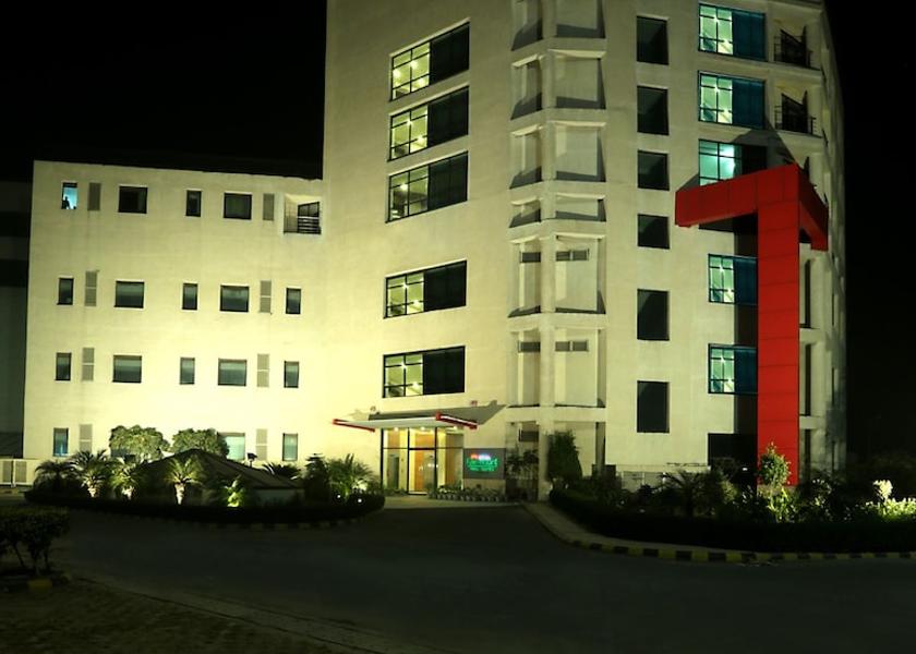 Haryana Sonipat Front of property - evening/night