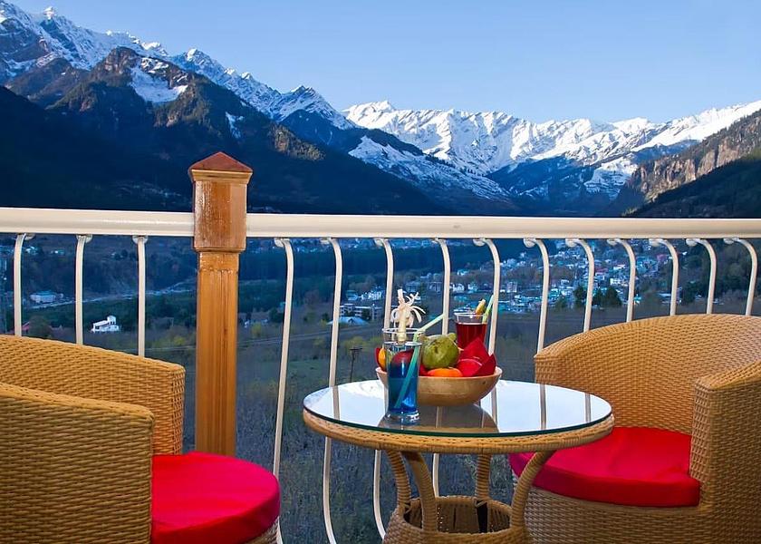Himachal Pradesh Manali Hotel View