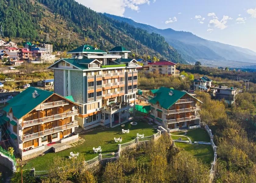 Himachal Pradesh Manali Exterior Detail
