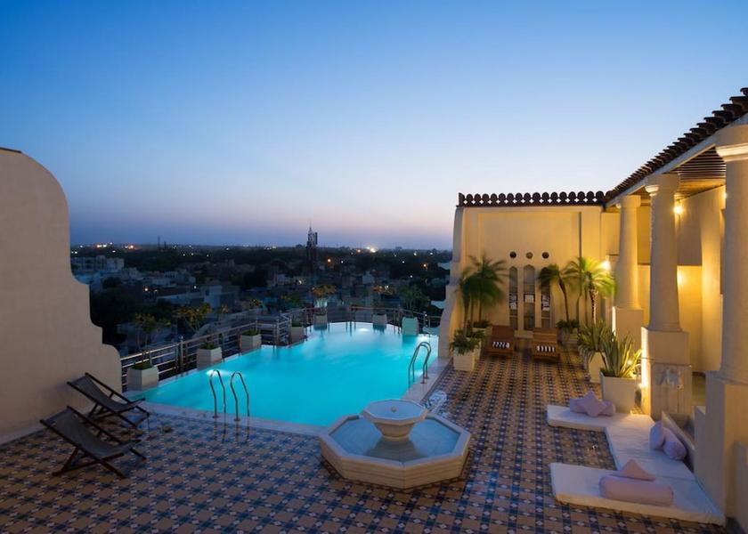 Rajasthan Bikaner Rooftop terrace
