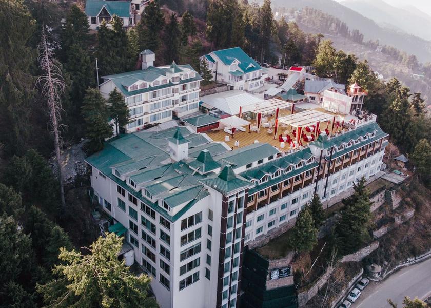 Himachal Pradesh Kufri Hotel View