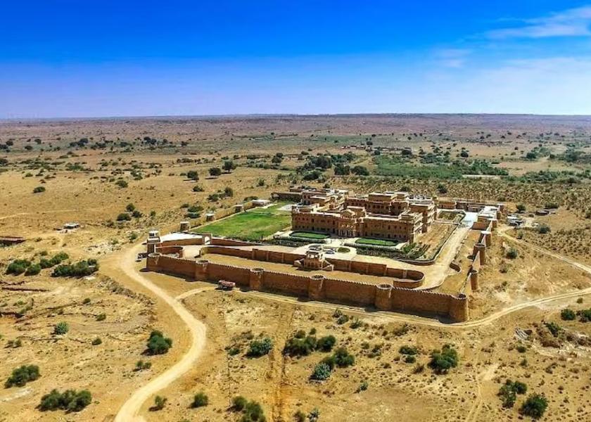 Rajasthan Jaisalmer Aerial View