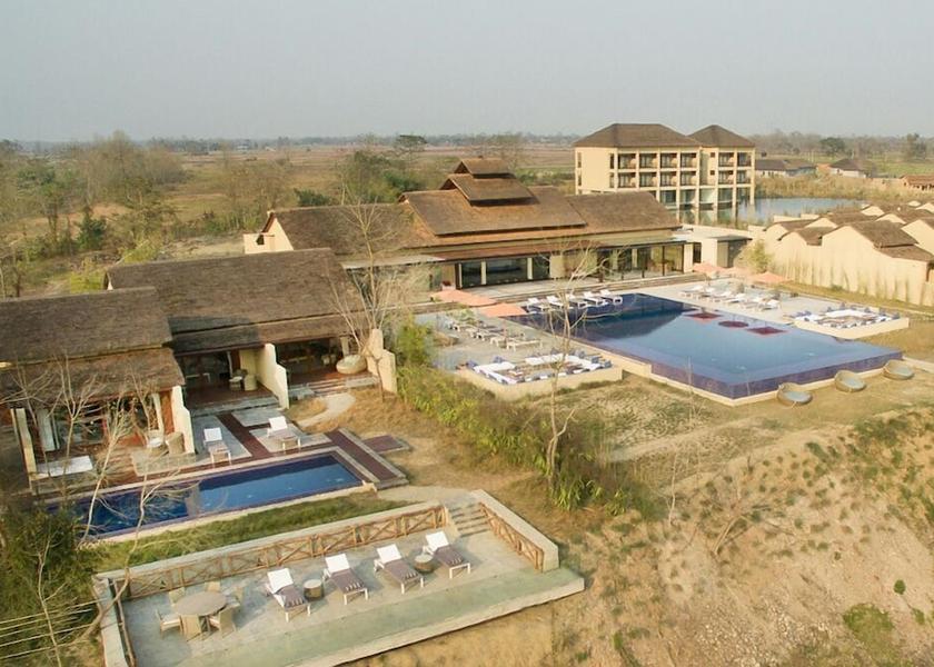 Bagmati Meghauli Aerial view