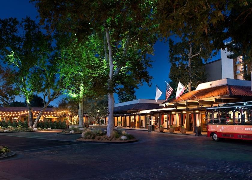 Front of property - evening/night