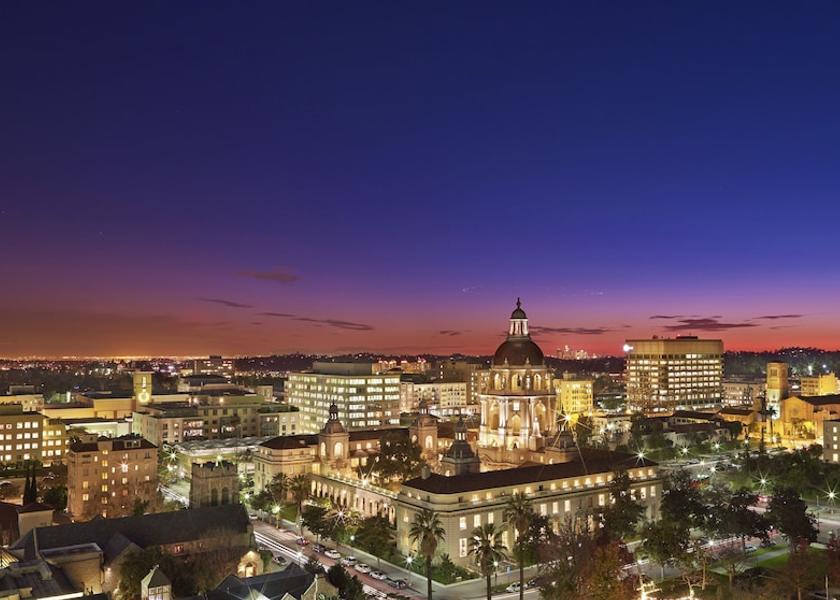 California Pasadena View from Property