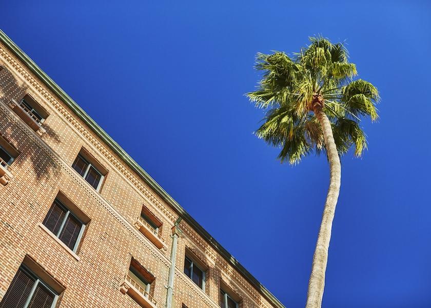 California Santa Monica City view