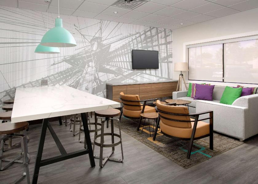 Florida Atlantic Beach lobby