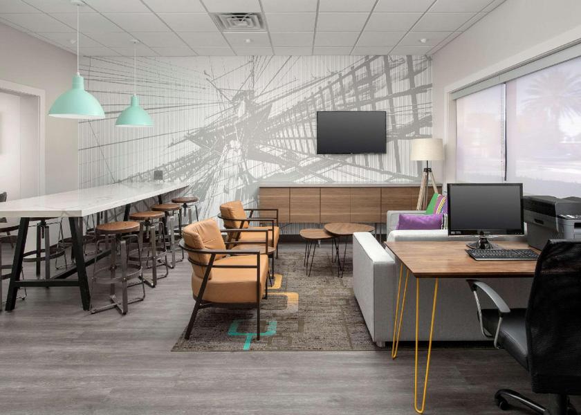 Florida Atlantic Beach lobby