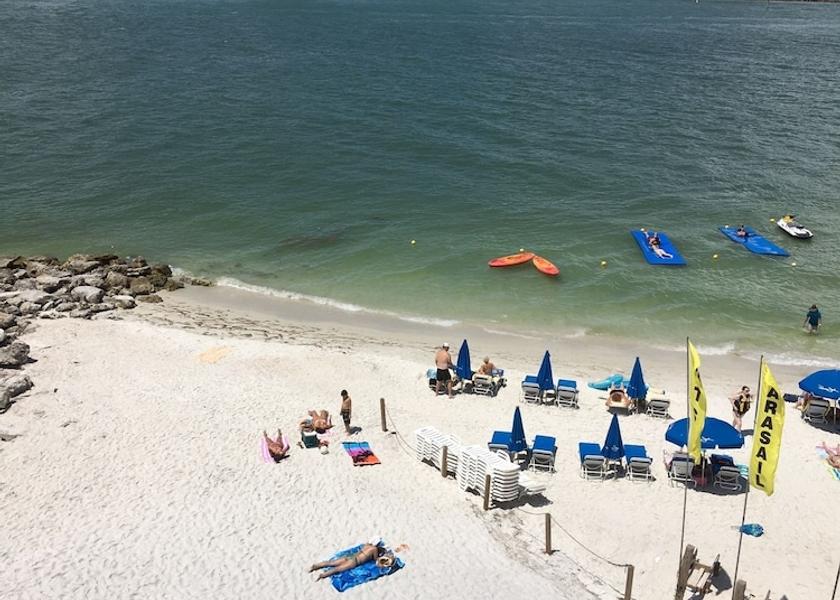 Florida Clearwater Beach View from Property