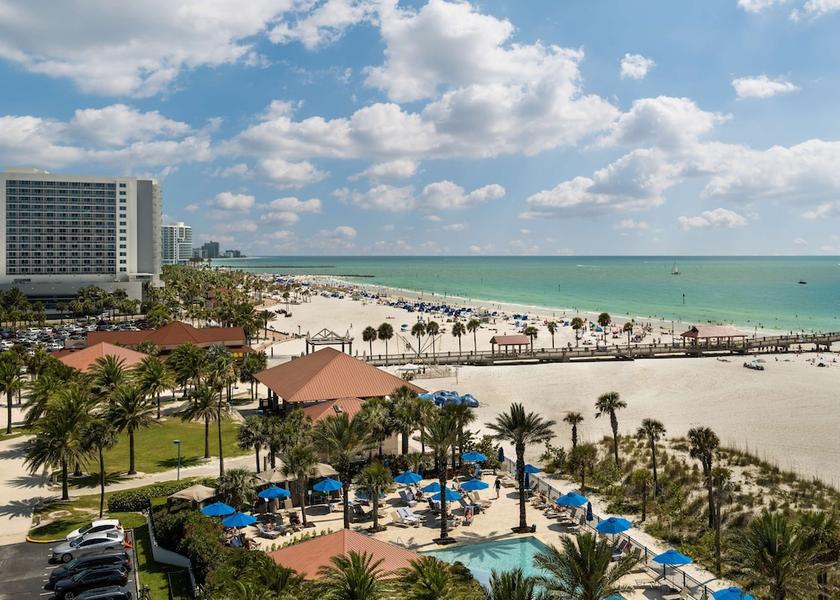 Florida Clearwater Beach Exterior Detail