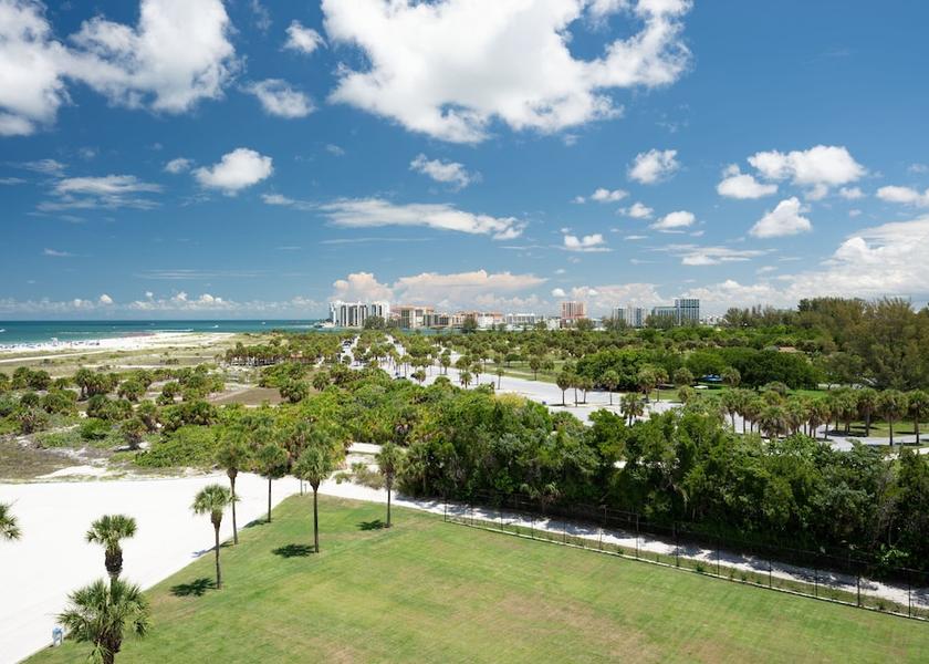 Florida Clearwater Beach View from Property