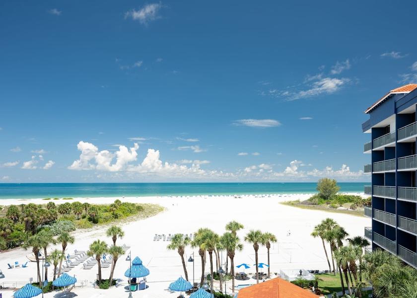 Florida Clearwater Beach View from Property