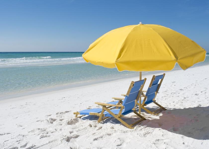 Florida Miramar Beach View from Property