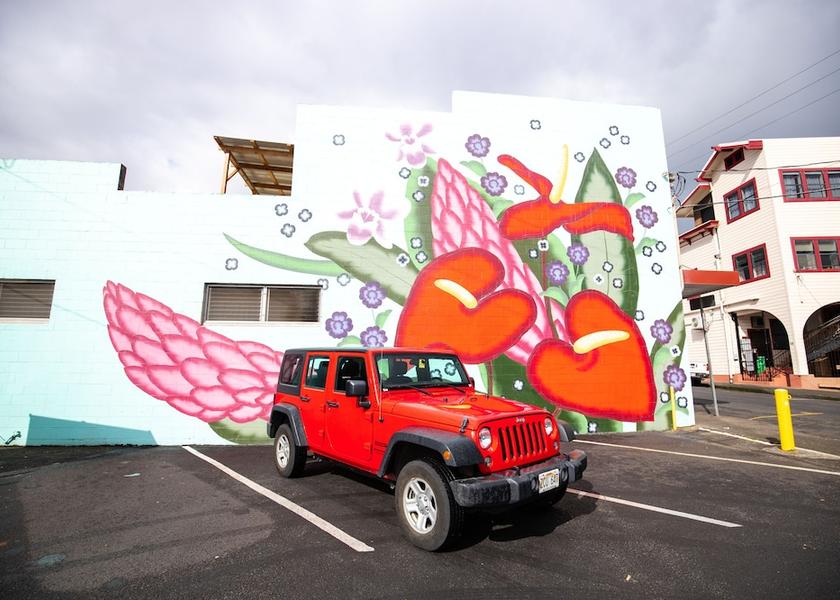 Hawaii Hilo Shopping mall