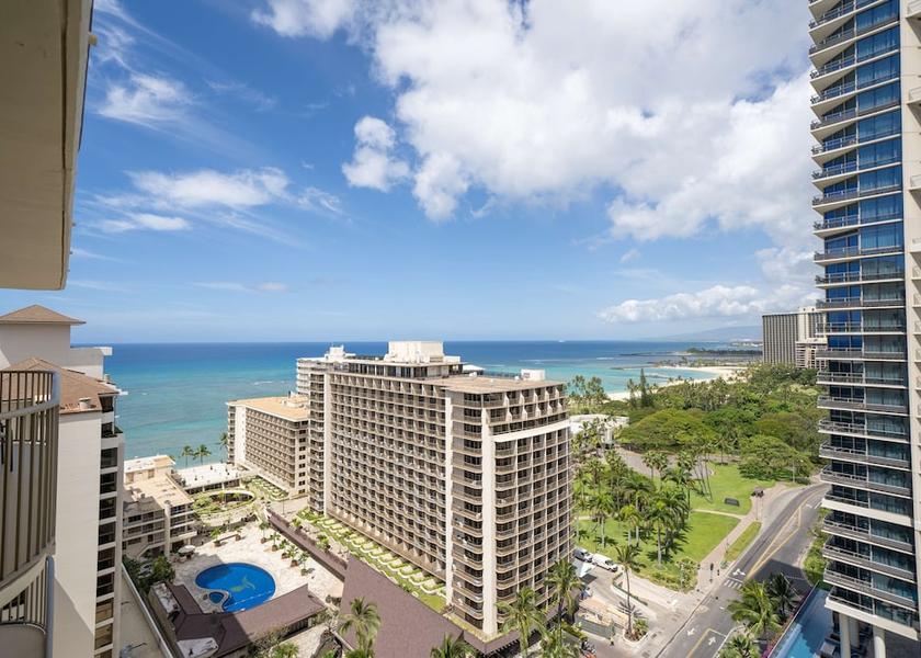 Hawaii Honolulu View from room