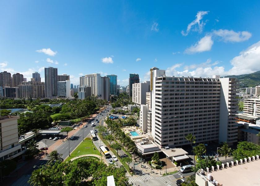 Hawaii Honolulu View from room