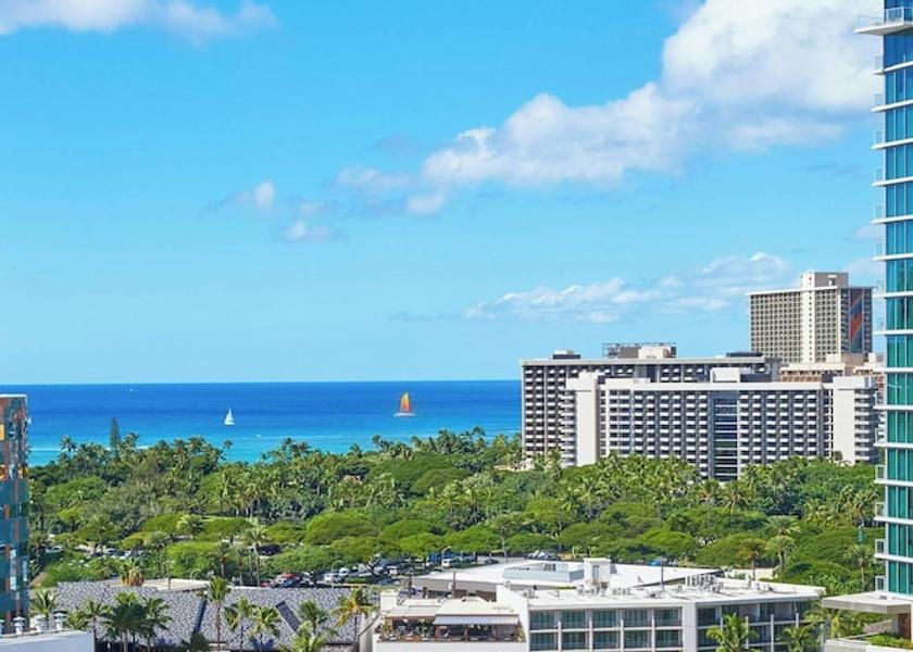 Hawaii Honolulu View from property