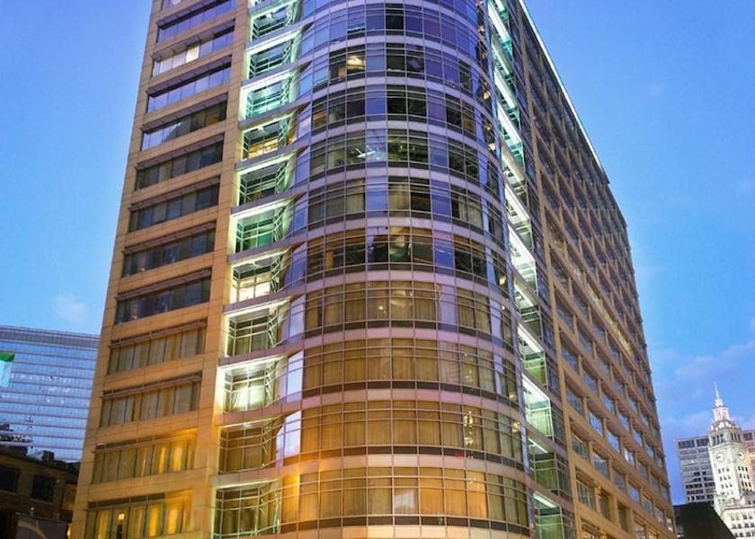 Illinois Chicago Front of property - evening/night