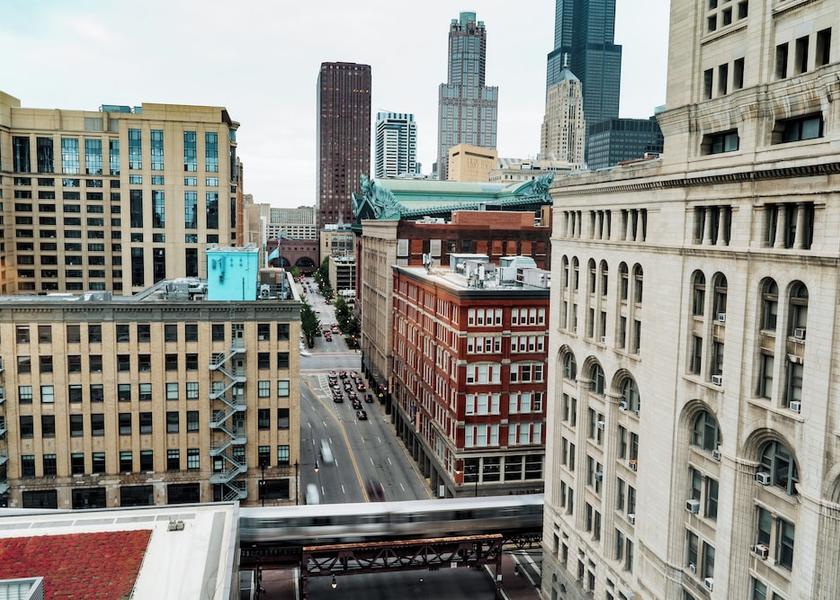 Illinois Chicago City view