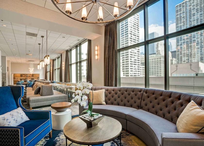 Illinois Chicago Lobby sitting area