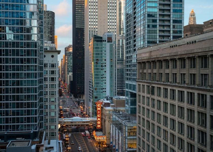 Illinois Chicago View from Property