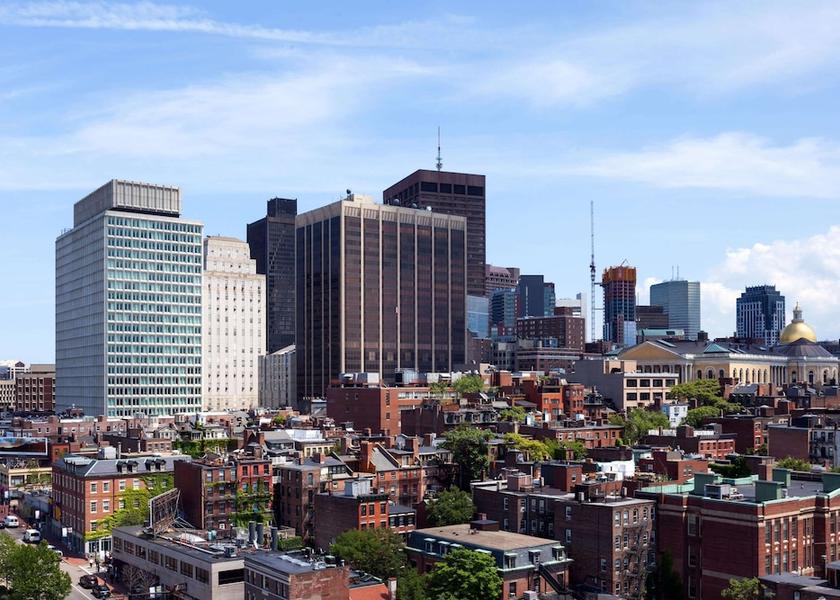 Massachusetts Boston View from property