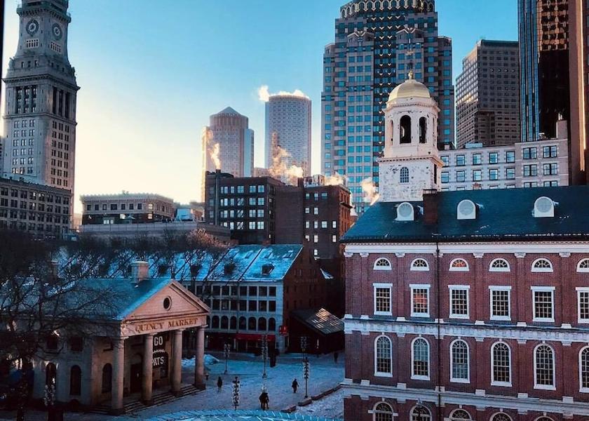 Massachusetts Boston Exterior Detail