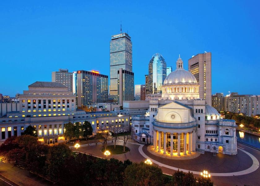 Massachusetts Boston View from property