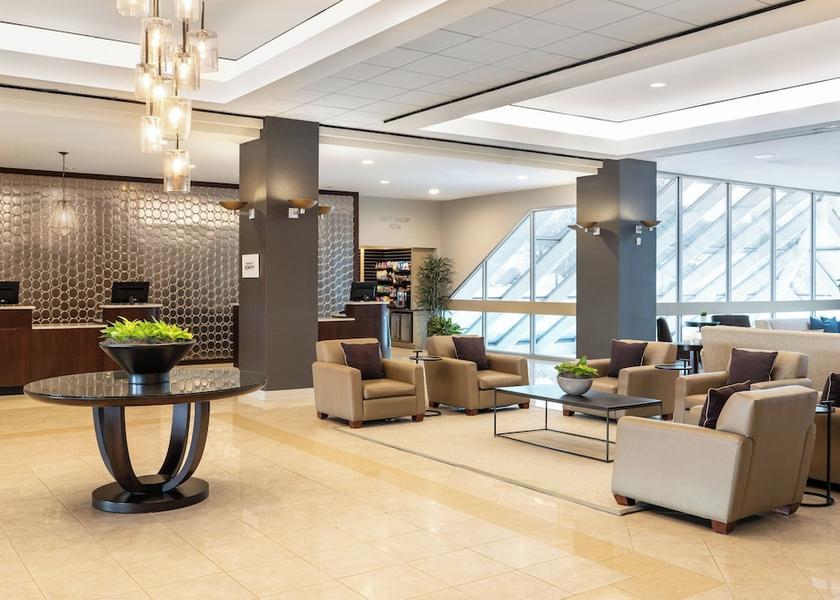 Michigan Novi Lobby lounge