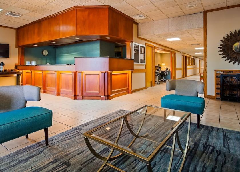 Michigan Woodhaven Check-in/check-out kiosk