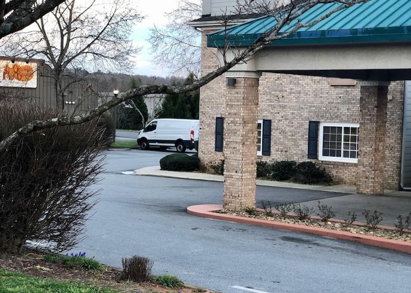 North Carolina Flat Rock Front of property