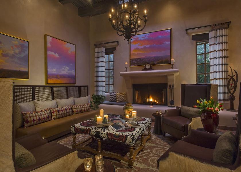 New Mexico Santa Fe Lobby