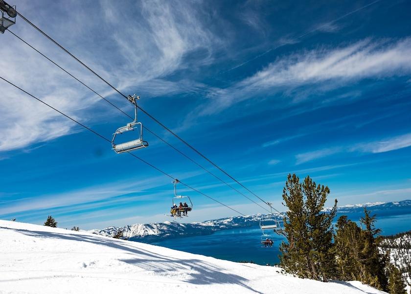 Nevada Stateline Ski hill