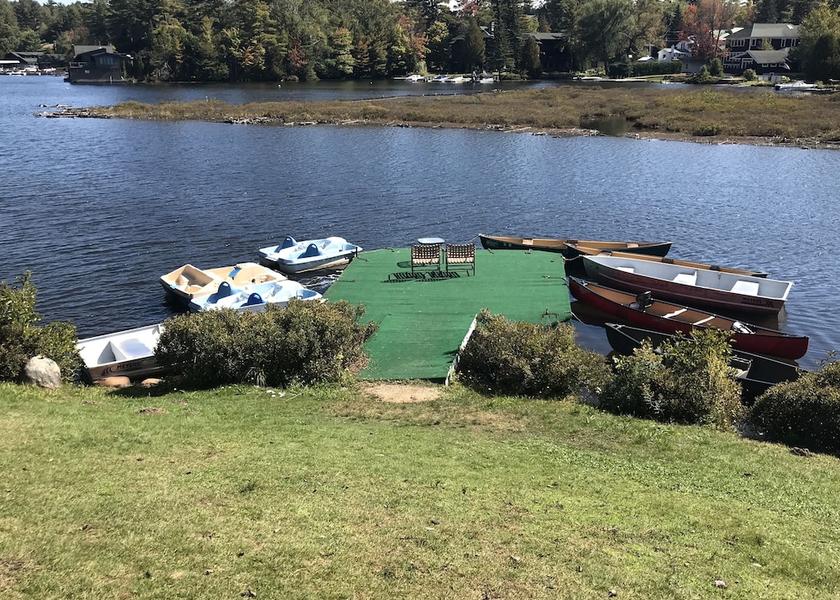 New York Lake Placid Dock
