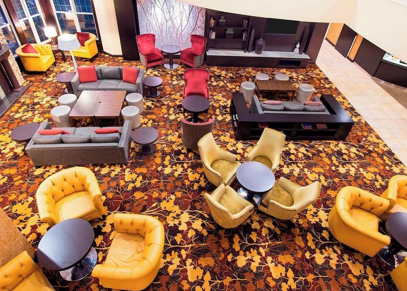 New York Lake Placid Lobby lounge