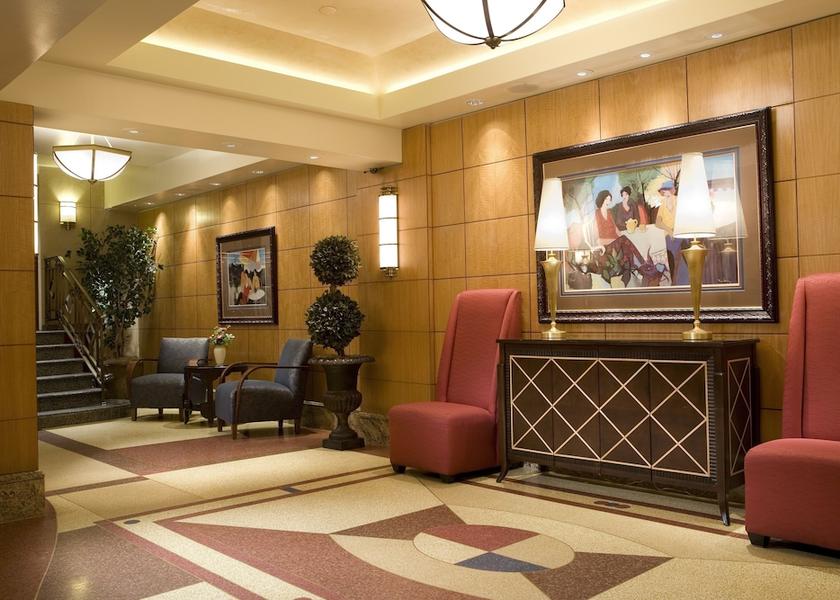 New York New York Lobby sitting area